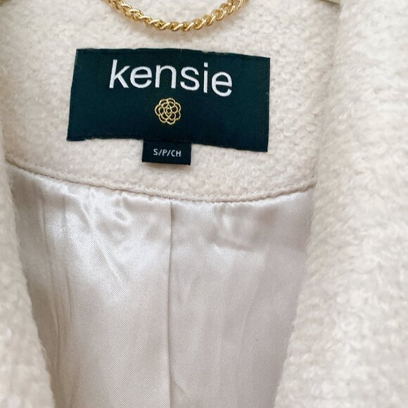 New Kensie Women’s Double-Breasted Wool-Blend Coat - Picture 2 of 6